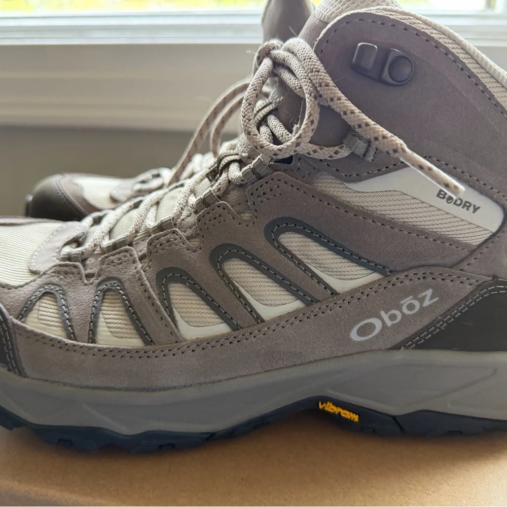 Oboz Women's Gray Hiking Boots - Lightweight Trail Support